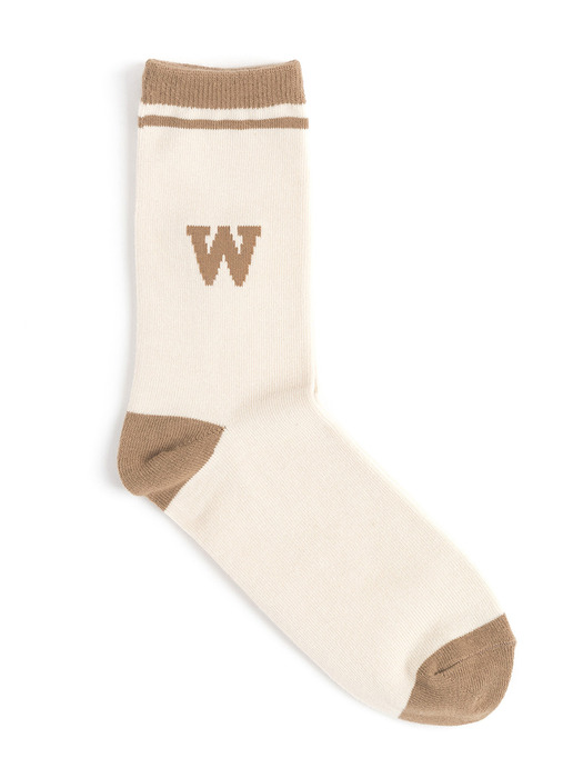 WB TENNIS SOCKS SET (beige/brown/khaki/navy)