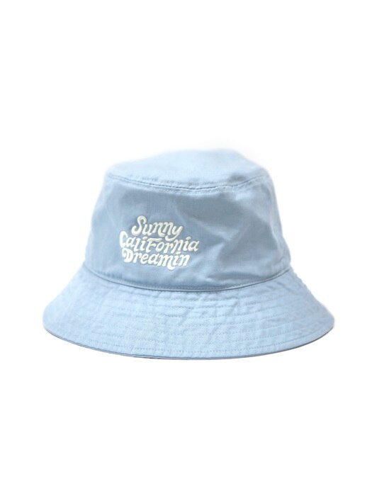 Sunny california dreamin Bucket hat (Sky blue)