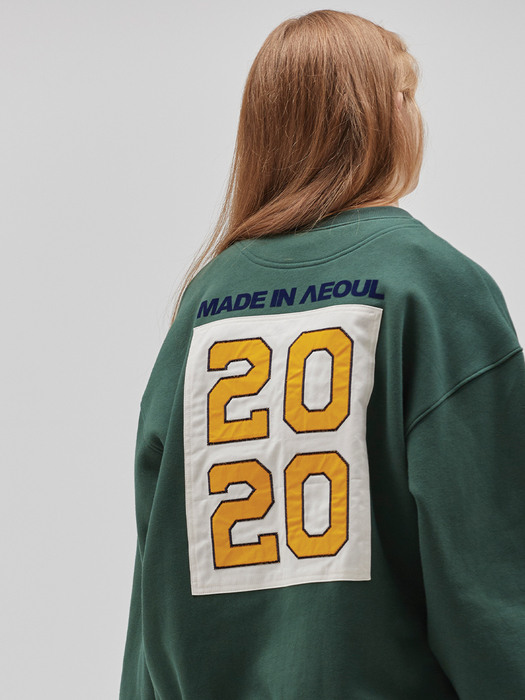 MADE IN SEOUL 2020 SWEATSHIRT GREEN