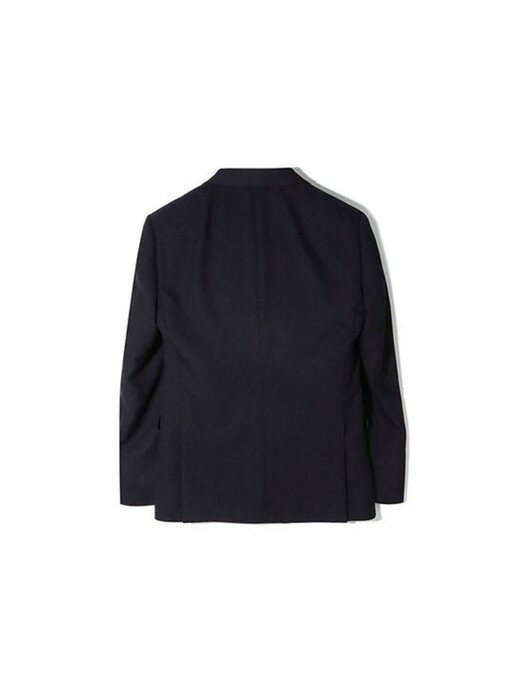 trendy black mesh suit jacket_CWFBM21191BKX