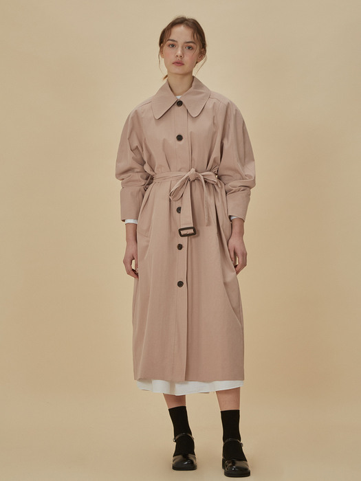 Notable Trench coat_Light pink