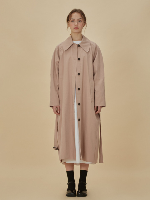 Notable Trench coat_Light pink