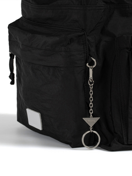 DRAWSTRING BACKPACK - BLACK