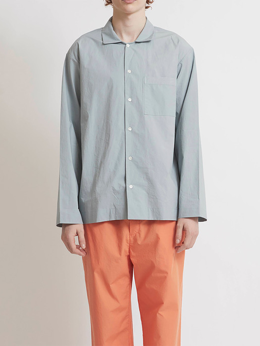 100% Cotton Pajamas for Unisex (GrayMint/Orange)
