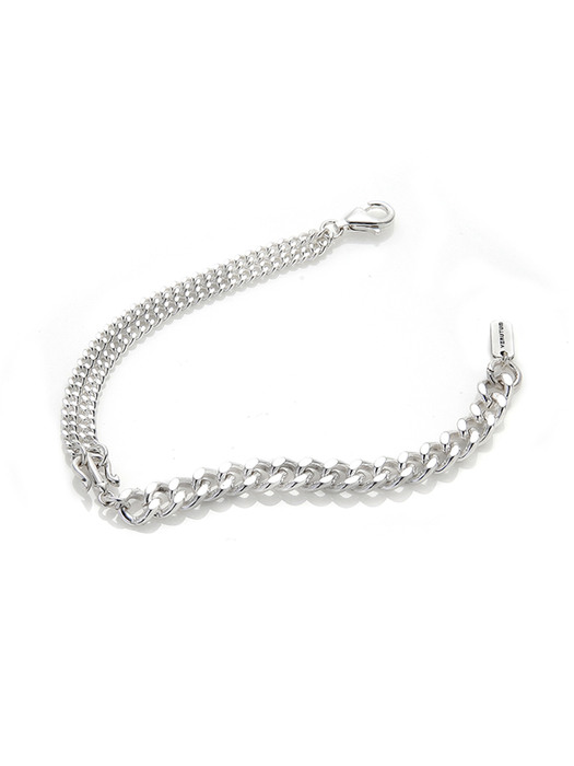 Trident half Chain Bracelet_C026