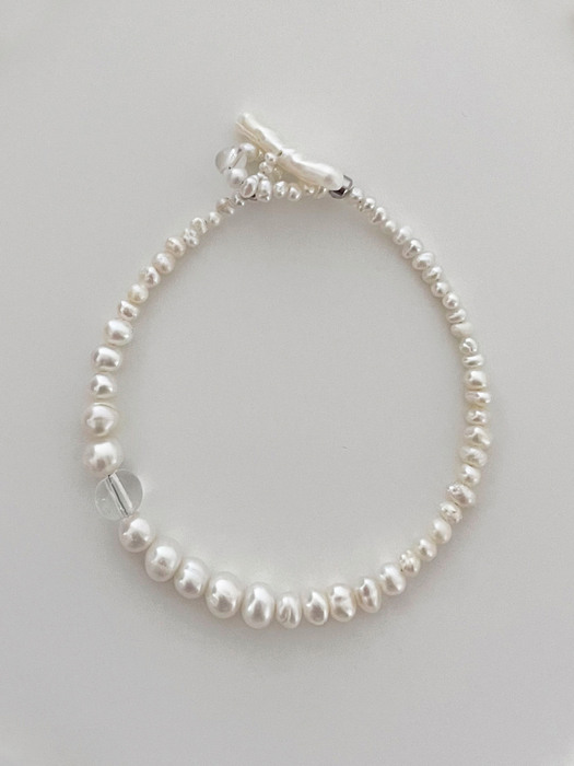 signature pearl bracelet 진주팔찌