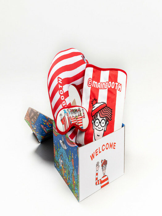 [MNBTH x Where is Wally?] Travel Package(RED)