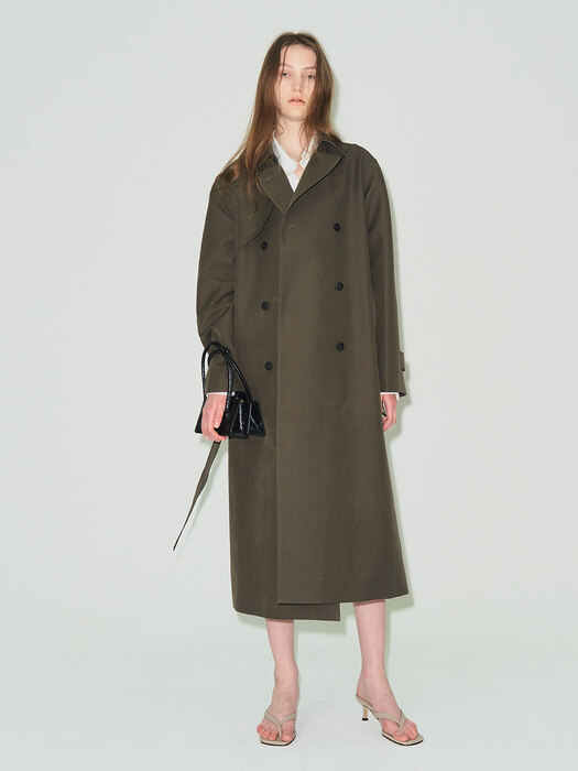 Chestnut brown Signature Trench Coat