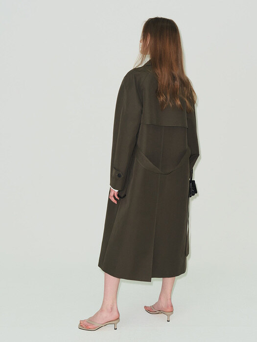 Chestnut brown Signature Trench Coat