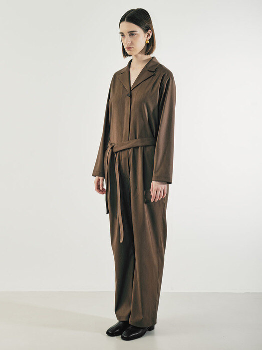 Minimal Jumpsuit(Brown)