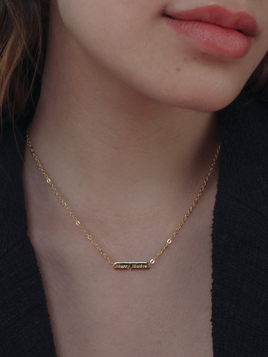 MerryMotive signiture necklace