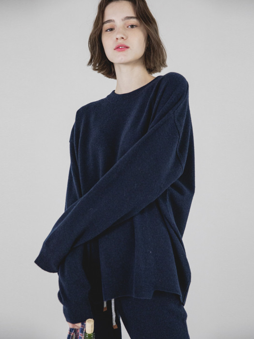 cashmere sweater Navy