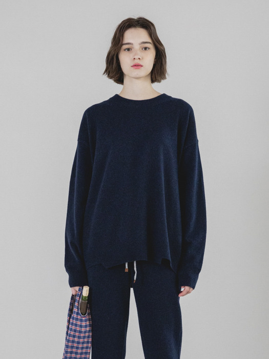 cashmere sweater Navy
