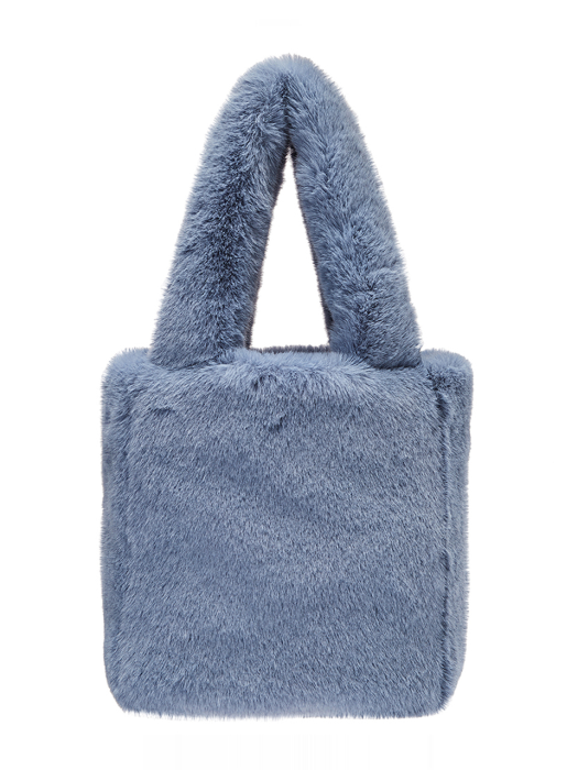 Coya Eco Fur Bag [Sky Blue]