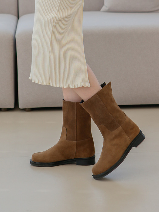 Mono Ankle Boots 모노 가죽 앵클 부츠_6colors