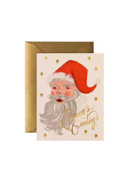 라이플페이퍼 Greetings From Santa Card 크리스마스 카드