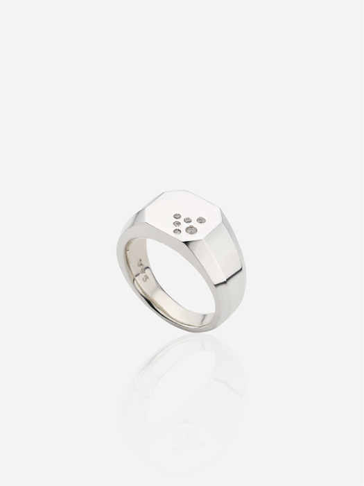 Astro Signet Ring _ Silver