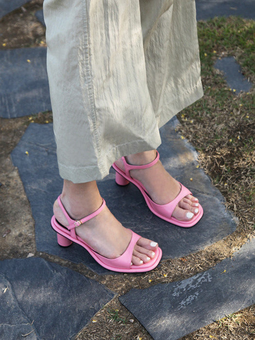 Jenny Sandals Leather Pink