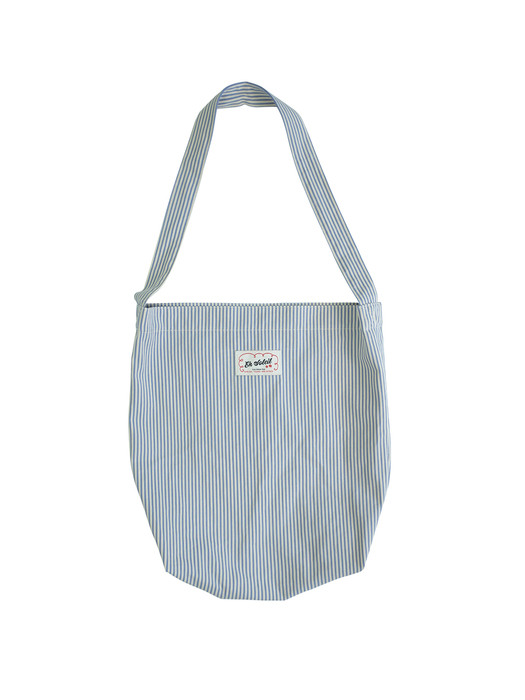 HER ECO BAG, BLUE STRIPE