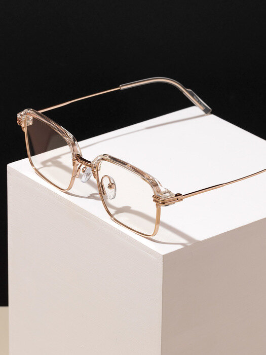 RECLOW E583 CRYSTAL GOLD GLASS 안경