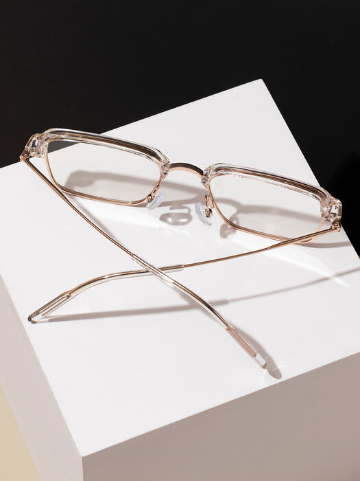 RECLOW E583 CRYSTAL GOLD GLASS 안경