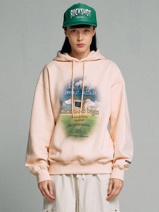 Window Memorial Hoodie Apricot