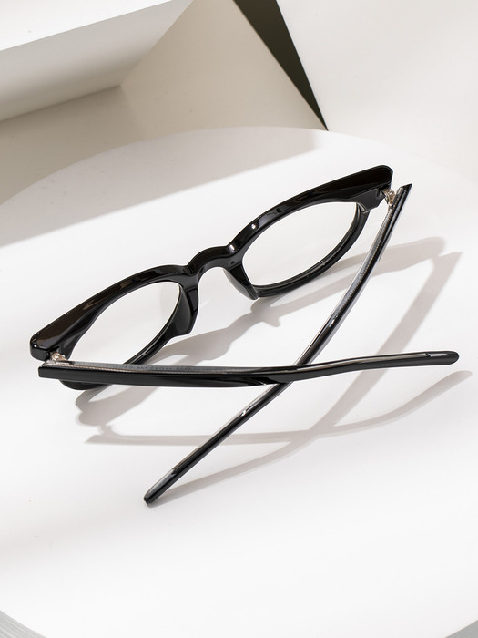 RECLOW E525 BLACK GLASS 안경