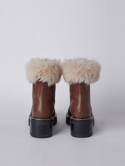 Fur walker boots(brown)_DG3CW22532BRN