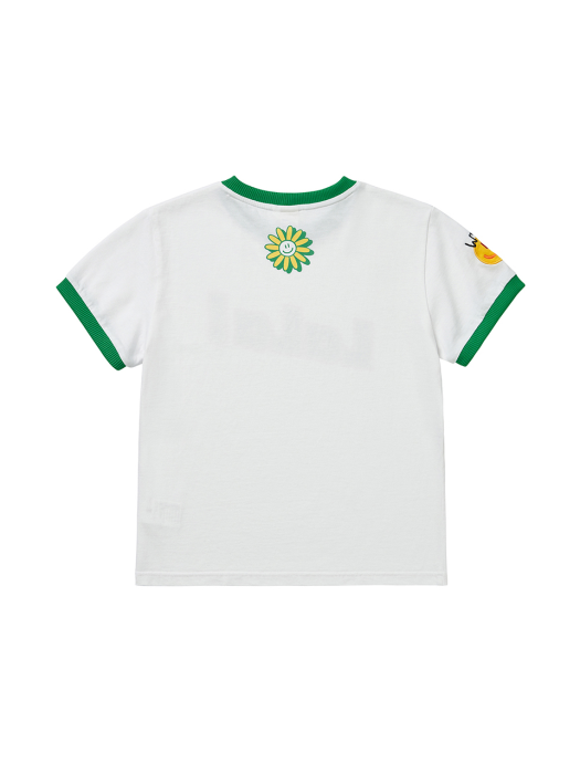 LaLa Kids Twotone T-shirt(라라 키즈 투톤 티)[Yellow]