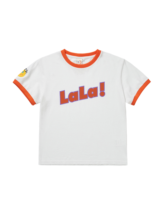 LaLa Kids Twotone T-shirt(라라 키즈 투톤 티)[Yellow]