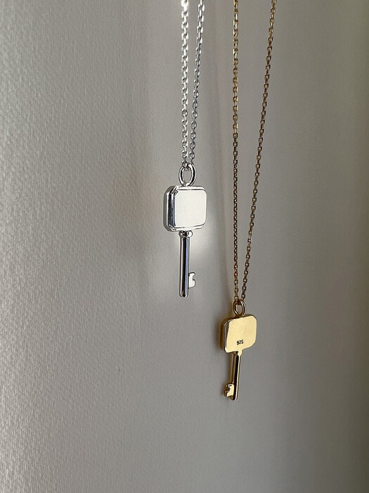[925silver] Smart key necklace (2color)
