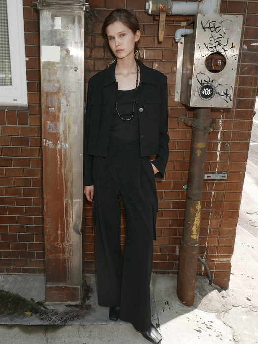 [Drama Signature] Pleated Cargo Trousers_3color