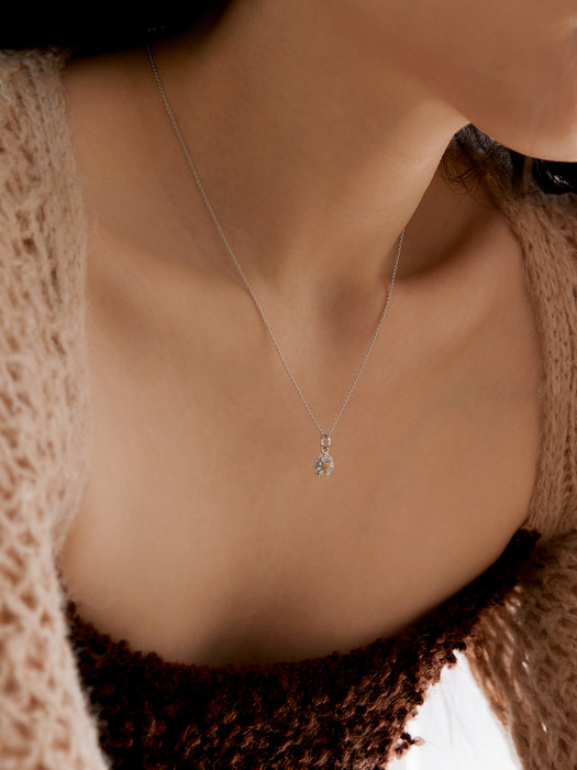 [silver925]Dandelion necklace
