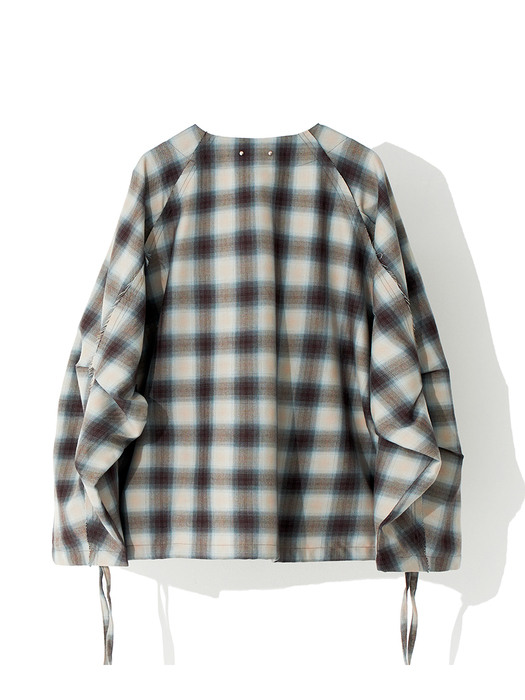 PARABOLA S/S CHECK PULLOVER_TYPE 3