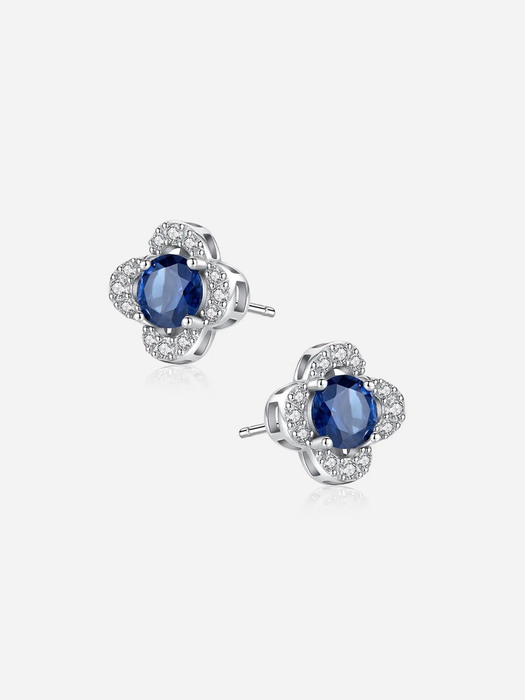[Silver925] Prague Blueming Earrings
