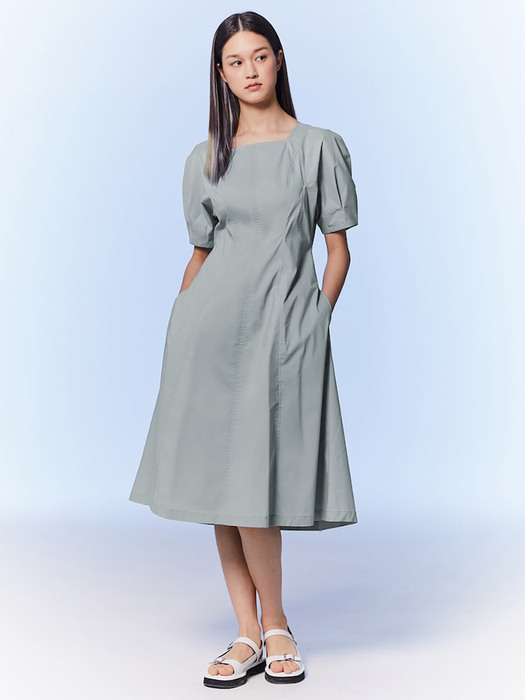 Volume Sleeve Dress  Mint (KE3371M05L)