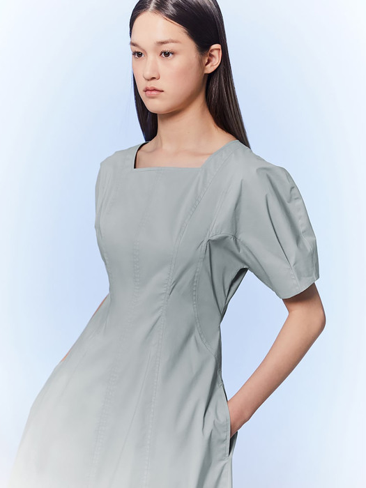 Volume Sleeve Dress  Mint (KE3371M05L)