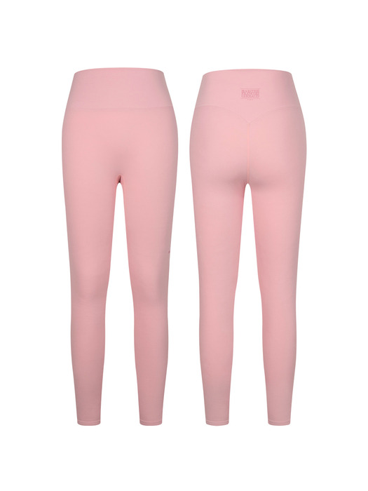 MOUVEMENT W CLASSIC LOGO LEGGINGS pink