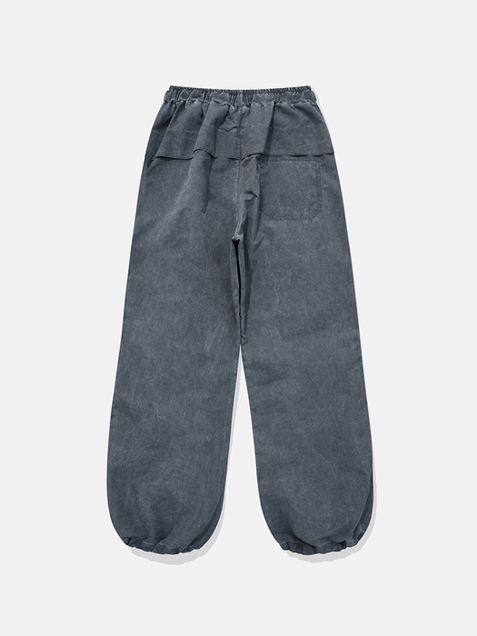 Pigment nylon pants / Dark blue