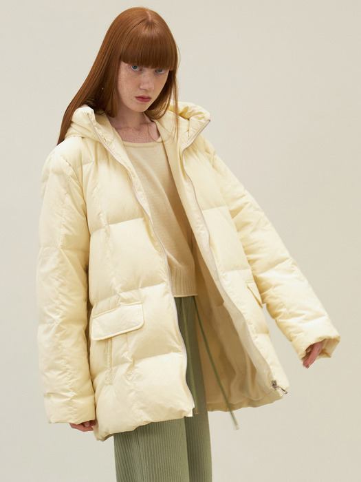 23 Fall_ Butter Half Down Jacket