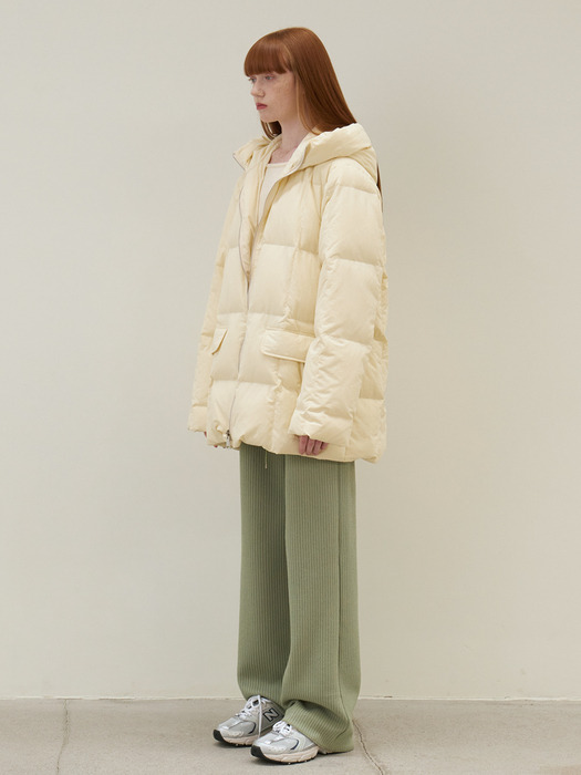 23 Fall_ Butter Half Down Jacket