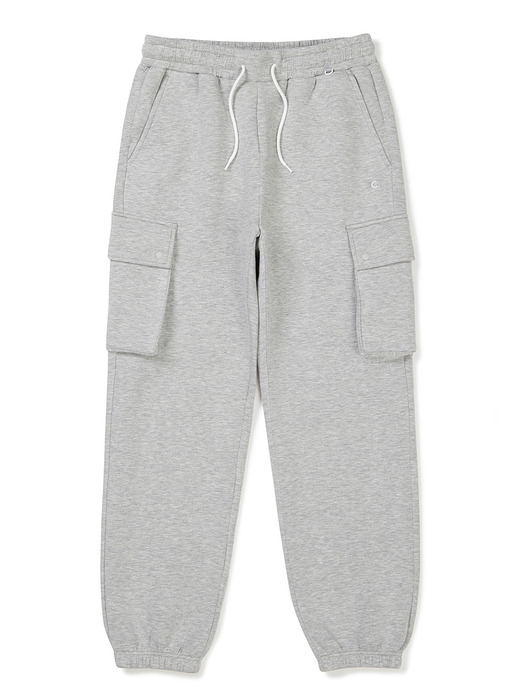 [23FW clove] Neoprene Jogger Pants_Men (Melange Grey)