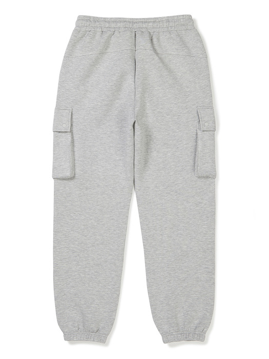 [23FW clove] Neoprene Jogger Pants_Men (Melange Grey)