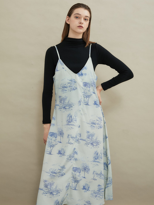 Venice bustier dress [Gray]