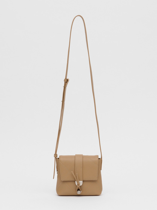 MIGNON QUILTING BAG_LIGHT BEIGE