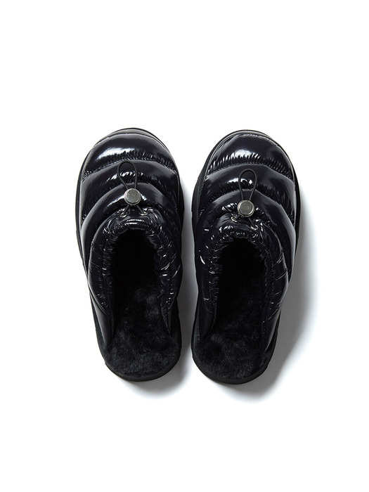 HIVER PADDING SLIPPER_BLACK