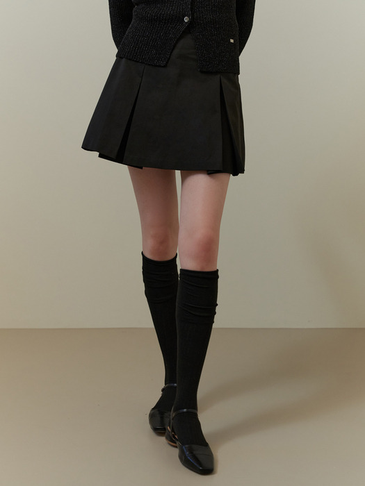 Petite mini skirt (black)