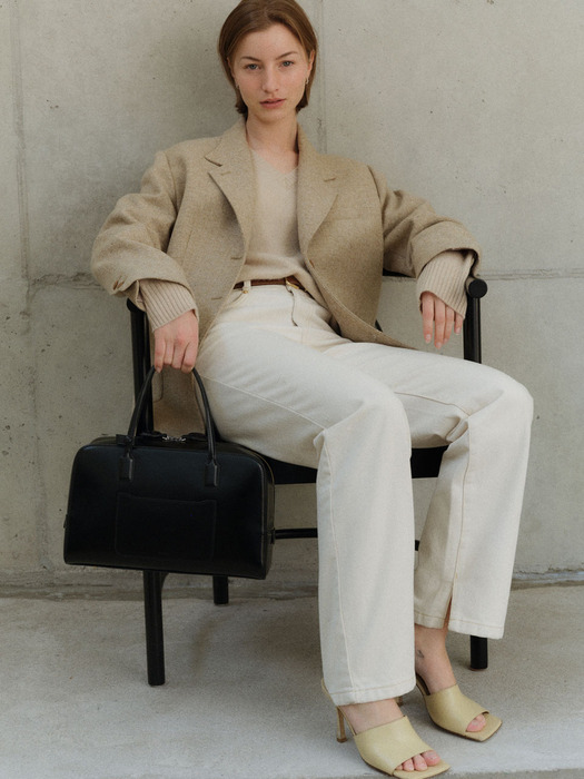 Cayley Boston Bag Plus Black