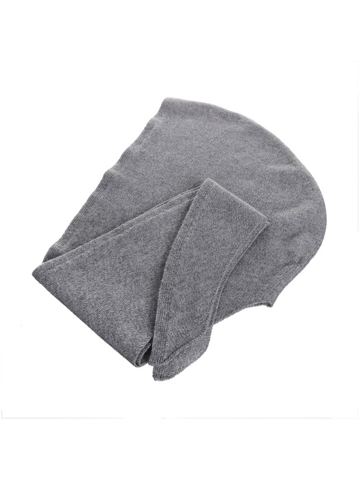 Wholegarments Hoodie Muffler Grey