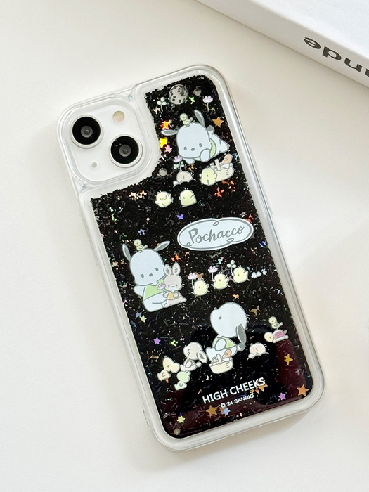 Pochacco Black Glitter Case_HC2433GP001O